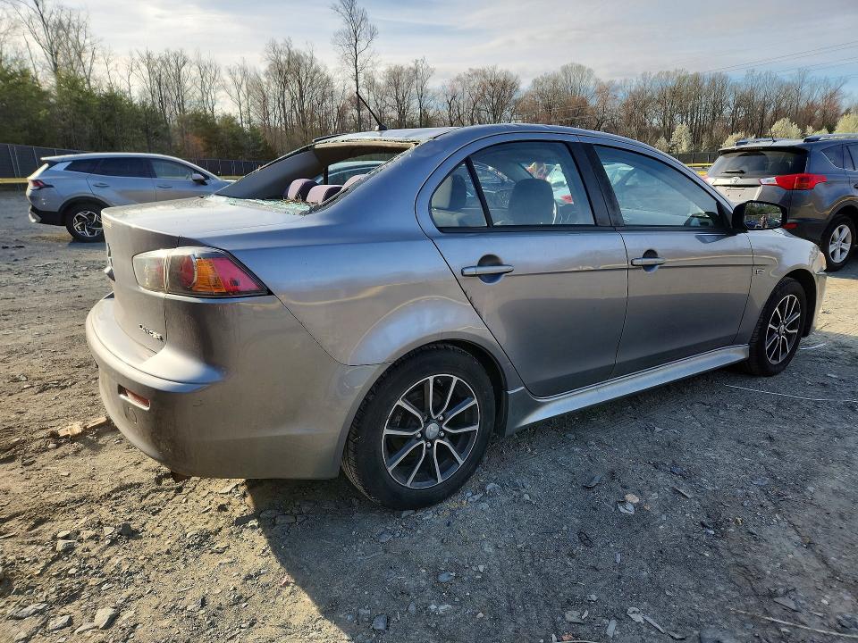 2017 Mitsubishi Lancer VIN JA32U2FU0HU000425 COPART salvage auction — ALL OVER, Md - Cert Of Salvage > 75% Damage, sold $650 on 2026-07-24 (photo 3)