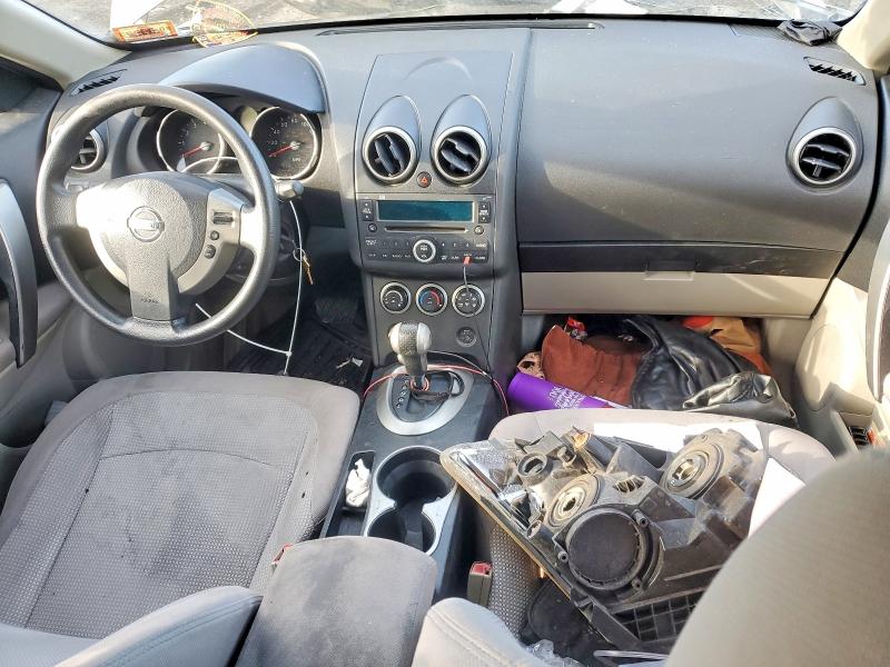 2008 Nissan Rogue VIN JN8AS58VX8W132269 COPART salvage auction — FRONT END, NJ - CERT OF TITLE-SALVAGE, sold $350 on 2026-07-31 (photo 8)