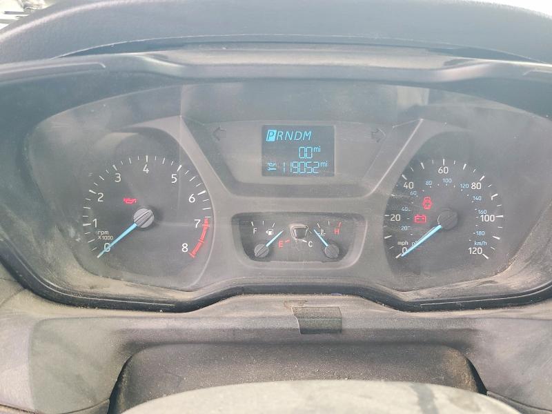 2018 Ford Transit VIN 1FTYE2CM5JKB52540 COPART salvage auction — REAR END, Salvage Title, sold $2,650 on 2026-08-12 (photo 9)
