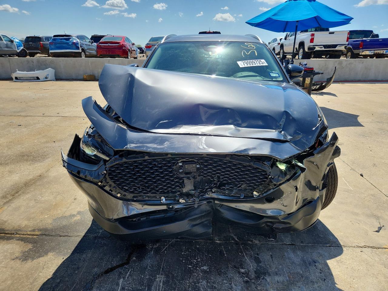 2024 Mazda CX-30 VIN 3MVDMBBM6RM655533 COPART salvage auction — Front End, TX - SALVAGE VEHICLE TITLE, sold $4,150 on 2026-07-09 (photo 5)