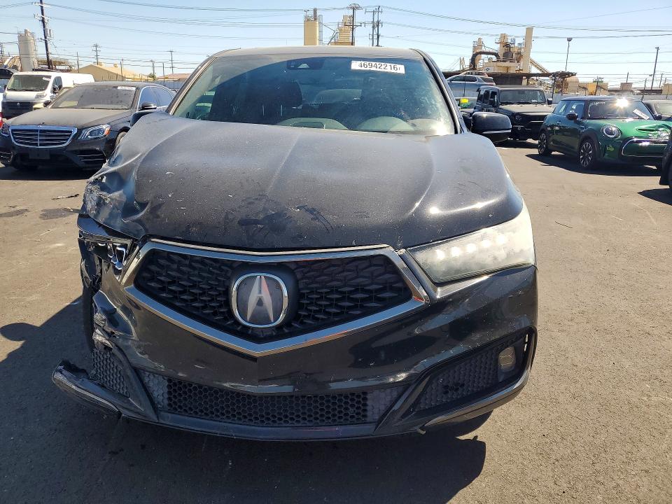 2020 Acura Mdx VIN 5J8YD4H0XLL015158 COPART salvage auction — FRONT END, Salvage Title, sold $3,350 on 2026-07-27 (photo 5)