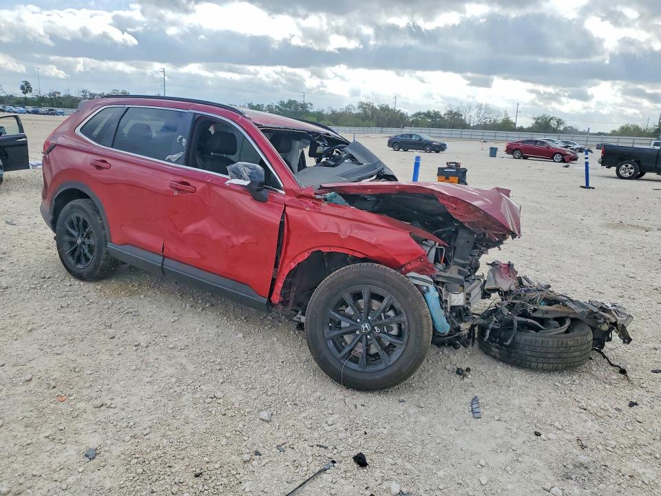 2024 Honda Cr-v VIN 7FARS5H89RE004933 COPART salvage auction — ALL OVER, Tx - Salvage Vehicle Title, sold $1,100 on 2026-07-09 (photo 4)