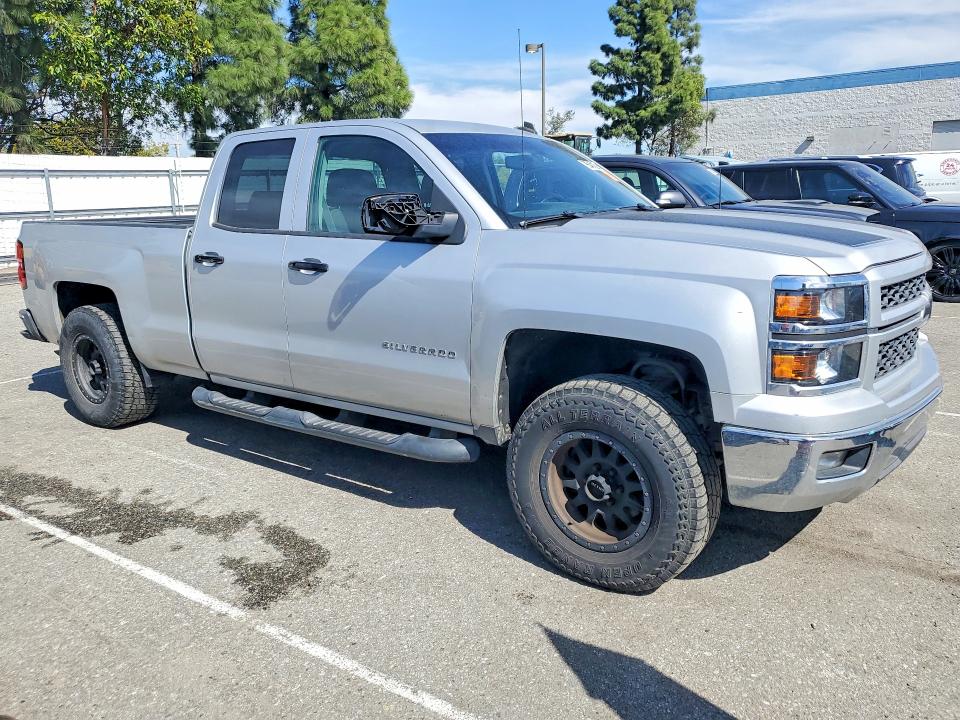 2014 Chevrolet Silverado VIN 1GCRCREC3EZ348562 COPART salvage auction — VANDALISM, Ca - Salvage Certificate, sold $2,550 on 2026-07-02 (photo 4)