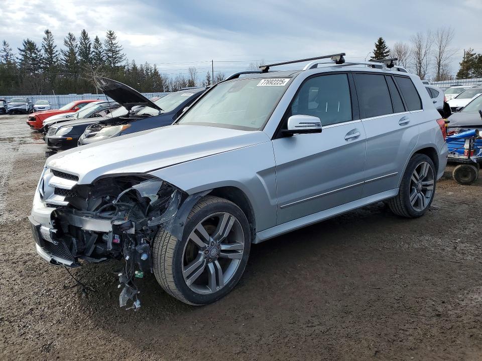 2013 Mercedes-benz Glk-klasse VIN WDCGG0EB5DG093383 COPART salvage auction — FRONT END, Salvage Title, sold $625 on 2026-07-23 (photo 1)