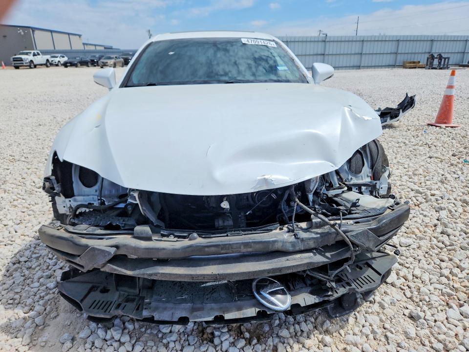 2015 Lexus Rc VIN JTHHE5BC6F5010163 COPART salvage auction — FRONT END, Tx - Salvage Vehicle Title, sold $3,550 on 2026-07-02 (photo 5)