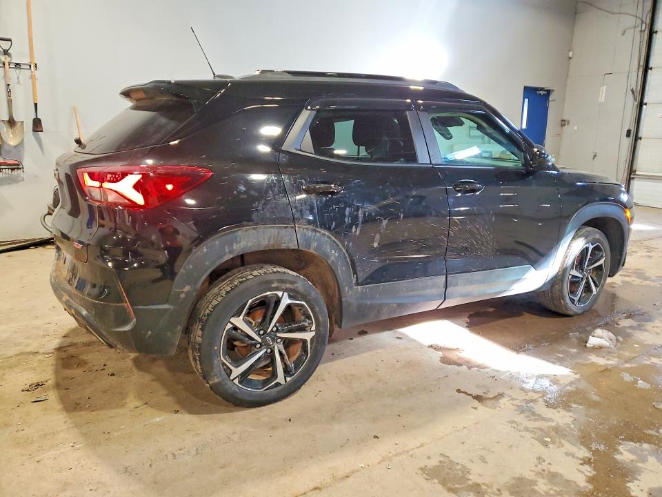 2022 Chevrolet Trailblazer VIN KL79MUSL8NB130420 COPART salvage auction — FRONT END, Pe - Salvage Title, sold $3,100 on 2026-07-09 (photo 3)