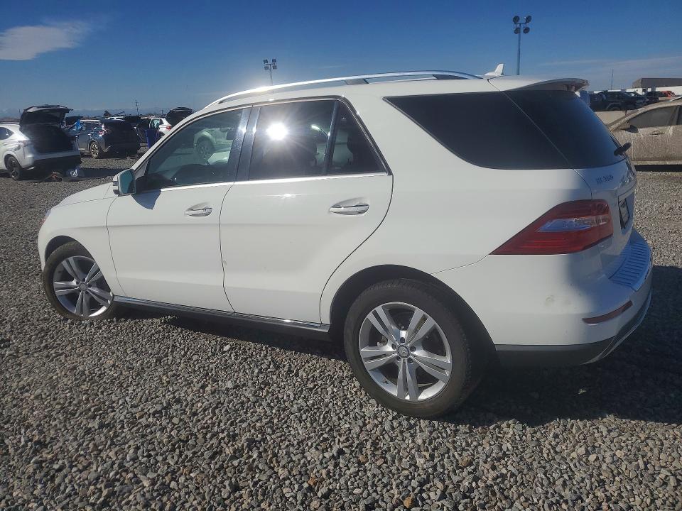 2015 Mercedes-benz M-klasse VIN 4JGDA5HB0FA474126 COPART salvage auction — FRONT END, Co - Salvage Title, sold $4,450 on 2026-07-04 (photo 2)