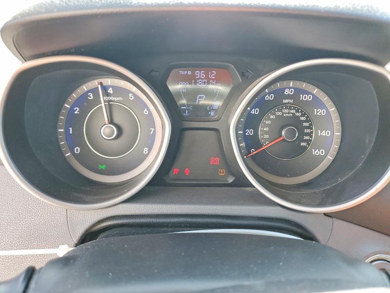 2012 Hyundai Elantra VIN KMHDH4AE5CU205513 COPART salvage auction — MINOR DENT/SCRATCHES, Nv - Certificate Of Title, sold $225 on 2026-07-29 (photo 9)