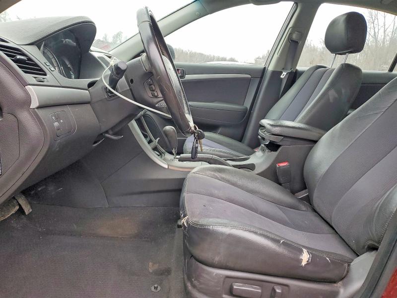 2010 Hyundai Sonata VIN 5NPEU4AC0AH588836 COPART salvage auction — FRONT END, NY - MV907A-PARTS ONLY, sold $475 on 2026-07-09 (photo 7)