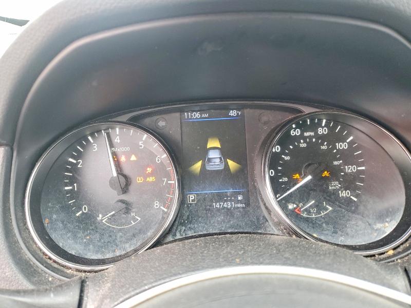 2020 Nissan Rogue VIN JN8AT2MV4LW139342 COPART salvage auction — FRONT END, Mi - Certificate Of Title, sold $2,000 on 2026-07-31 (photo 9)
