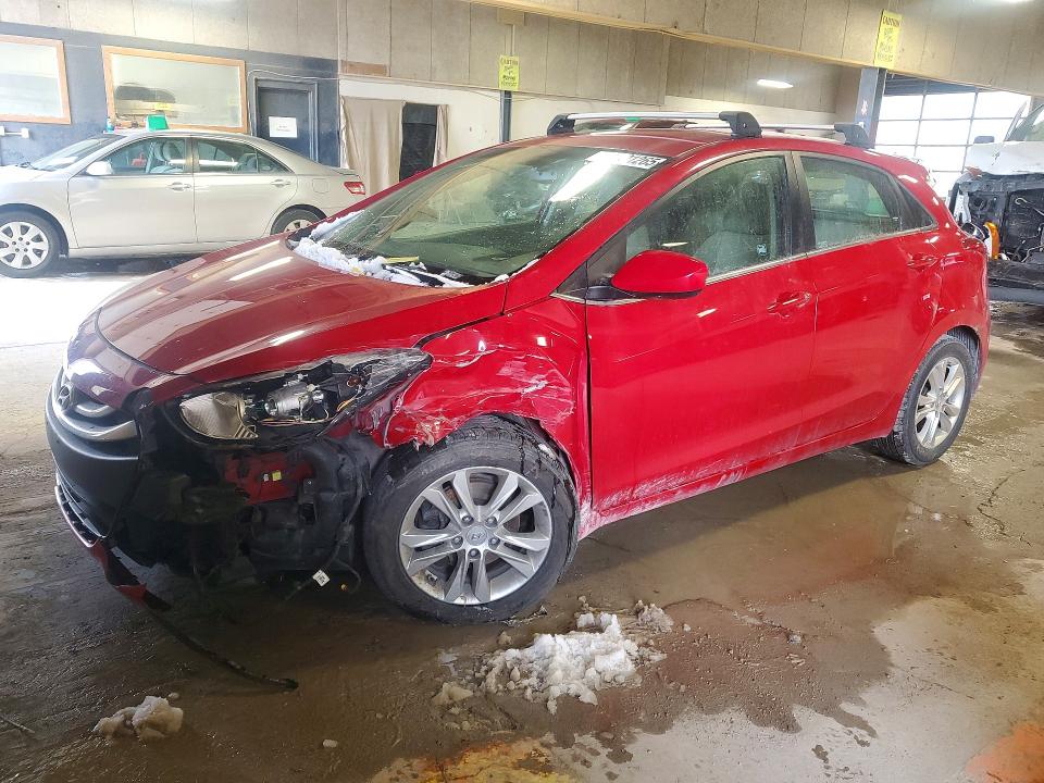 2013 Hyundai Elantra VIN KMHD35LE9DU050645 COPART salvage auction — FRONT END, IN - BILL OF SALE - PARTS ONLY, sold $375 on 2026-07-24 (photo 1)