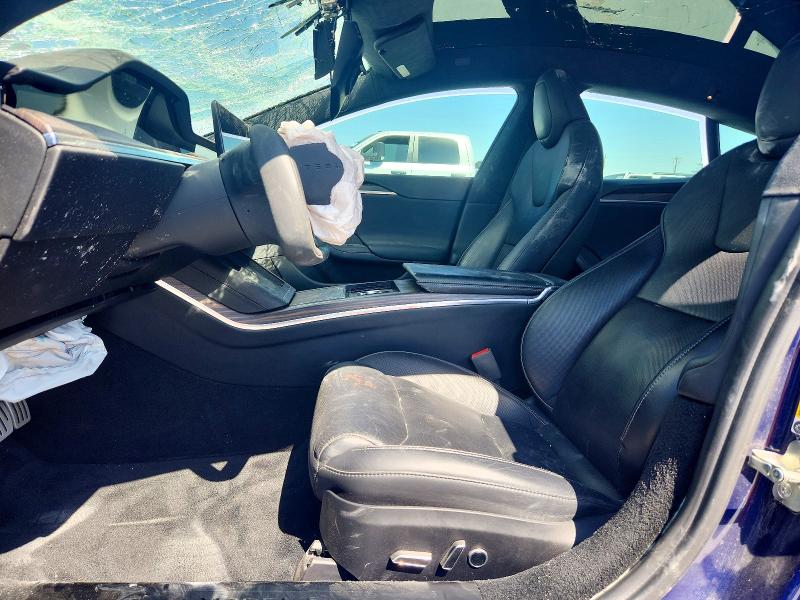 2021 Tesla Model s VIN 5YJSA1E65MF430896 COPART salvage auction — FRONT END, Tx - Salvage Vehicle Title, sold $5,300 on 2026-07-24 (photo 7)