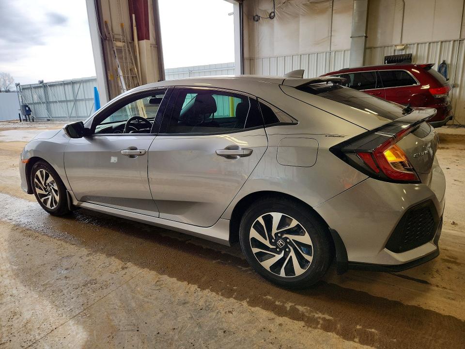 2017 Honda Civic VIN SHHFK7H29HU224351 COPART salvage auction — REAR END, Il - Salvage Certificate, sold $1,400 on 2026-07-14 (photo 2)
