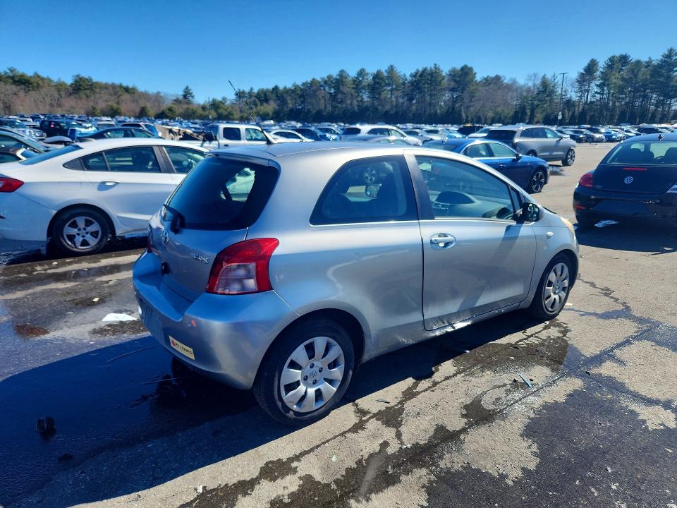 2007 Toyota Yaris VIN JTDJT903X75115289 COPART salvage auction — FRONT END, WV - SALVAGE CERTIFICATE, sold $325 on 2026-07-09 (photo 3)