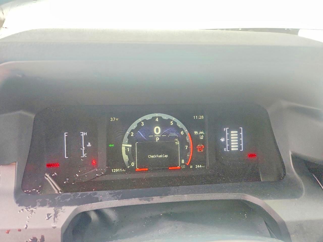 2025 Toyota 4runner VIN JTEVA5BR3S5006971 COPART salvage auction — Front End, CT - CERT OF TITLE-SALVAGE (P), sold $26,750 on 2026-05-05 (photo 9)