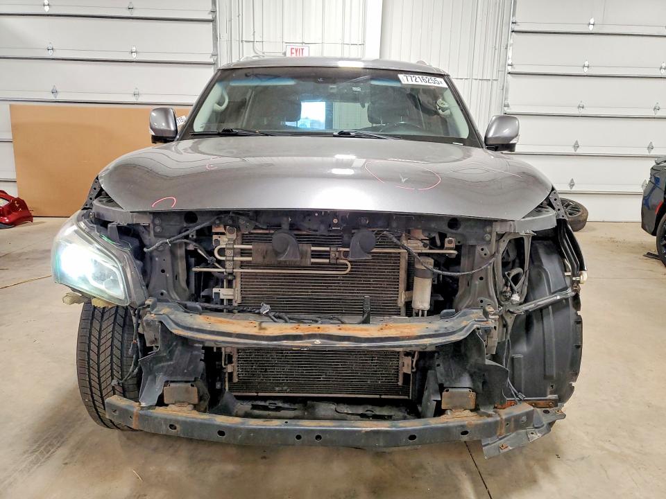 2017 Infiniti Qx80 VIN JN8AZ2NE0H9157985 COPART salvage auction — FRONT END, Mn - Cert Of Title-Salvage, sold $2,700 on 2026-07-09 (photo 5)