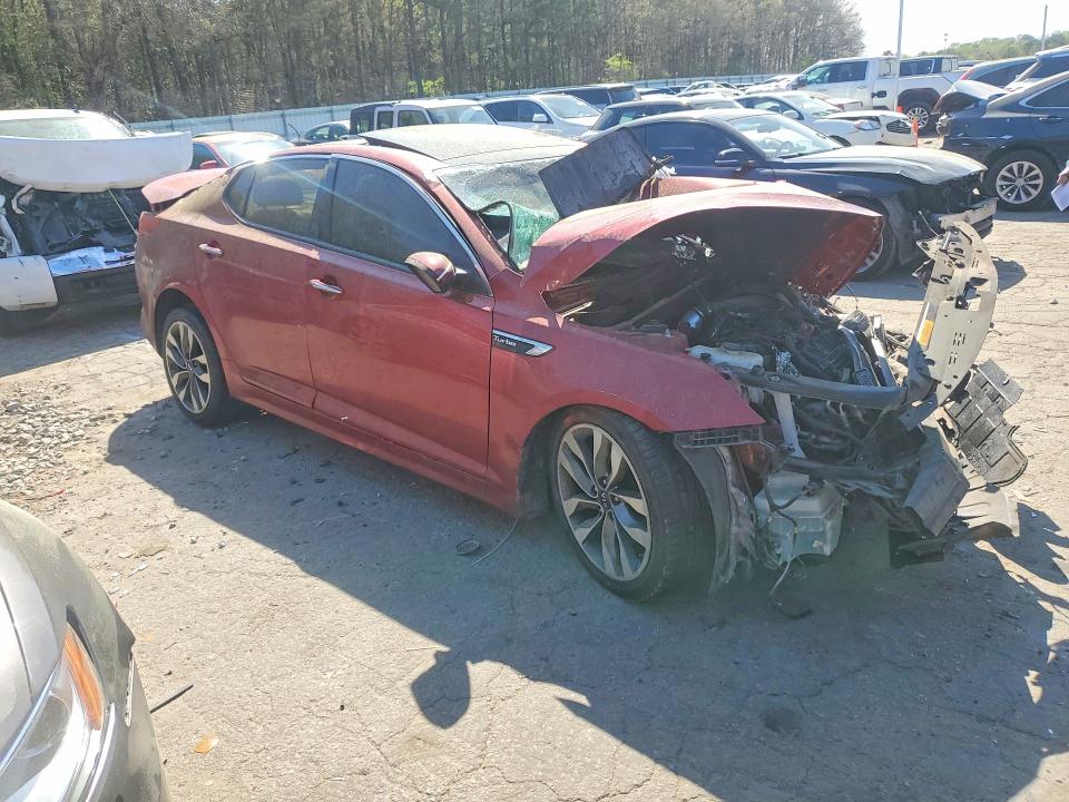 2015 Kia Optima VIN 5XXGR4A67FG455241 COPART salvage auction — ALL OVER, Ky - Cert Of Title-Salvage, sold $400 on 2026-07-10 (photo 4)