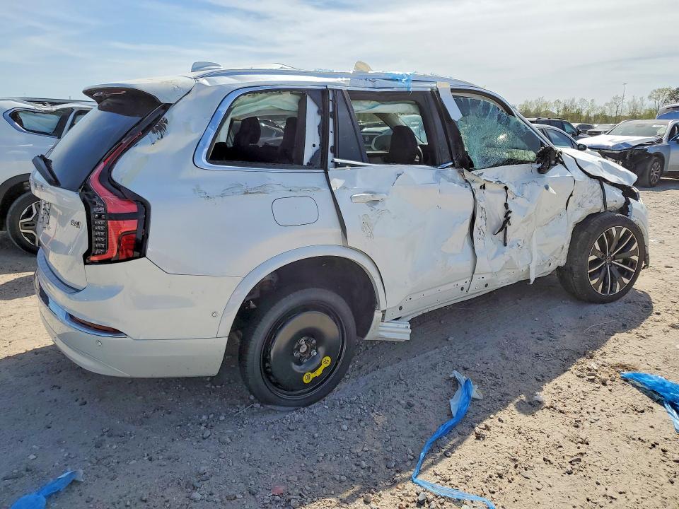 2025 Volvo Xc90 VIN YV4062PB7S1372799 COPART salvage auction — ROLLOVER, Tx - Certificate Of Title, sold $14,400 on 2026-07-09 (photo 3)