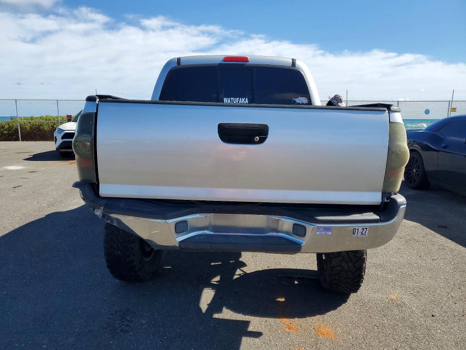 2006 Toyota Tacoma VIN 5TEJU62N36Z194505 COPART salvage auction — REAR END, Hi - Certificate Of Salvage, sold $325 on 2026-07-20 (photo 6)