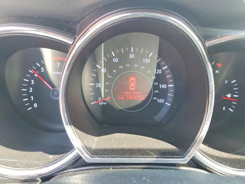 2011 Kia VIN KNAGM4A77B5067736 COPART salvage auction — REAR END, Nv - Salvage Title, sold $750 on 2026-07-06 (photo 9)