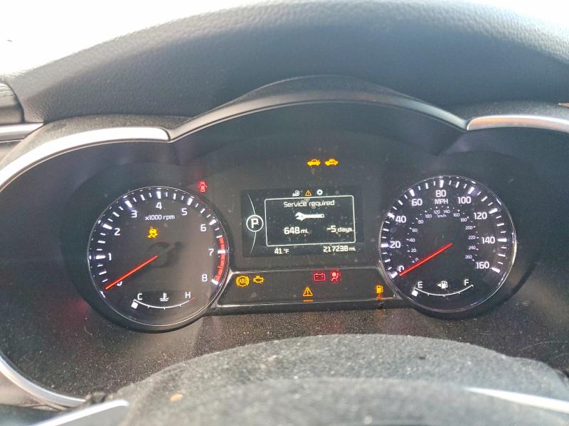 2014 Kia Optima VIN 5XXGR4A6XEG324724 COPART salvage auction — FRONT END, Salvage Title, sold $325 on 2026-07-17 (photo 9)