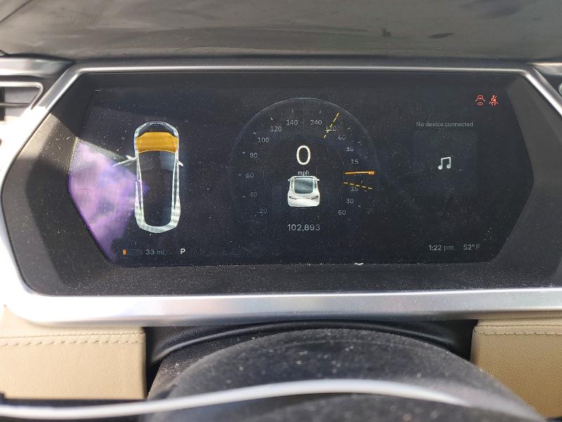 2013 Tesla Model s VIN 5YJSA1AC8DFP10940 COPART salvage auction — FRONT END, Salvage Title, sold $2,550 on 2026-07-13 (photo 9)