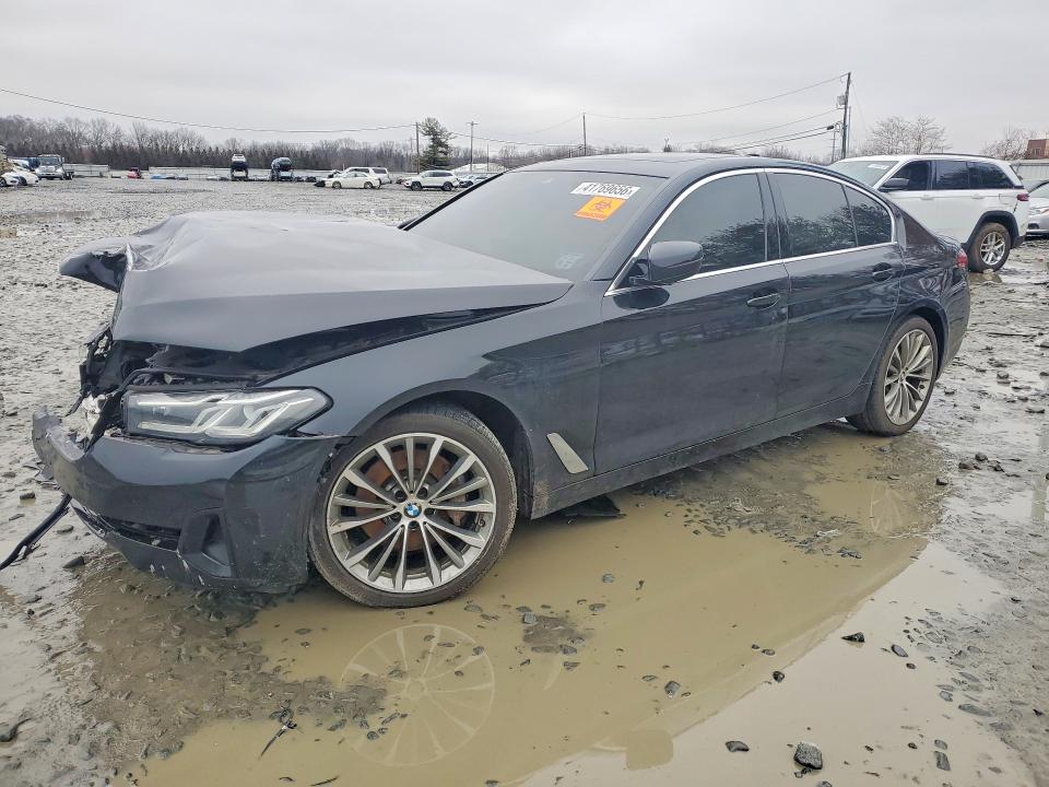2022 BMW 5er VIN WBA13BJ08NCJ51421 COPART salvage auction — FRONT END, Nj - Cert Of Title-Salvage, sold $4,150 on 2026-07-29 (photo 1)