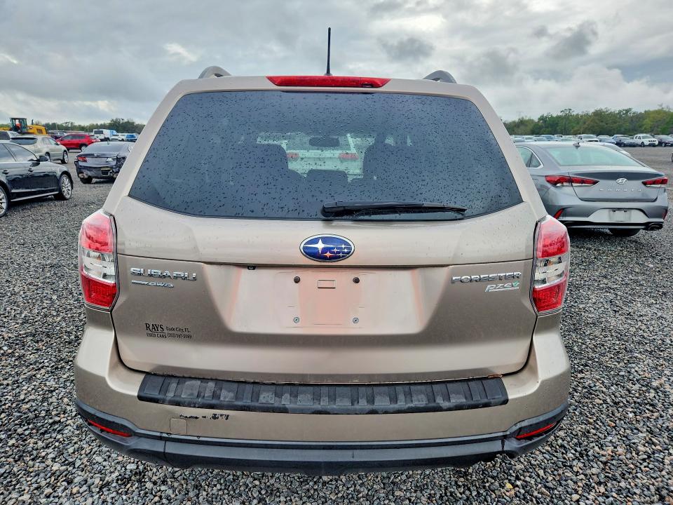 2015 Subaru Forester VIN JF2SJADCXFH460956 COPART salvage auction — NORMAL WEAR, Fl - Certificate Of Title, sold $1,600 on 2026-07-28 (photo 6)