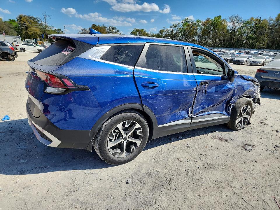 2023 Kia Sportage VIN 5XYK33AF9PG101806 COPART salvage auction — FRONT END, Fl - Certificate Of Destruction, sold $6,100 on 2026-07-06 (photo 3)