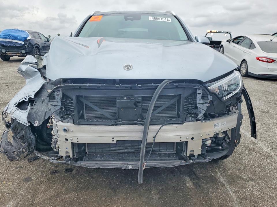 2025 Mercedes-benz Glc VIN W1NKM5GB4SF285912 COPART salvage auction — FRONT END, Ca - Salvage Certificate, sold $23,600 on 2026-07-24 (photo 5)