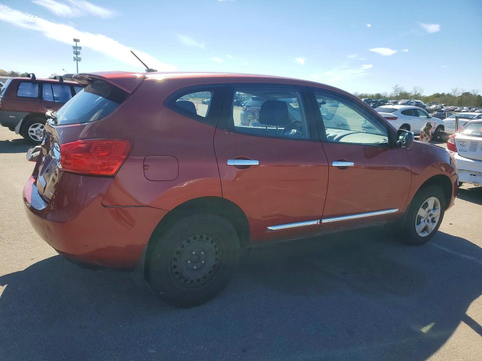 2013 Nissan Rogue VIN JN8AS5MV1DW627623 COPART salvage auction — REAR END, Salvage Title, sold $400 on 2026-07-20 (photo 3)