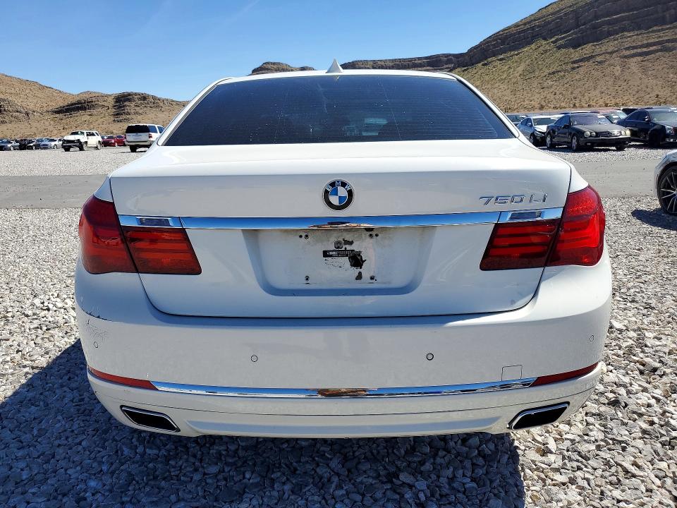 2013 BMW 7er VIN WBAYE8C54DDE22197 COPART salvage auction — REAR END, Nv - Cert Of Title-Lemon Law Buybck, sold $2,450 on 2026-07-20 (photo 6)