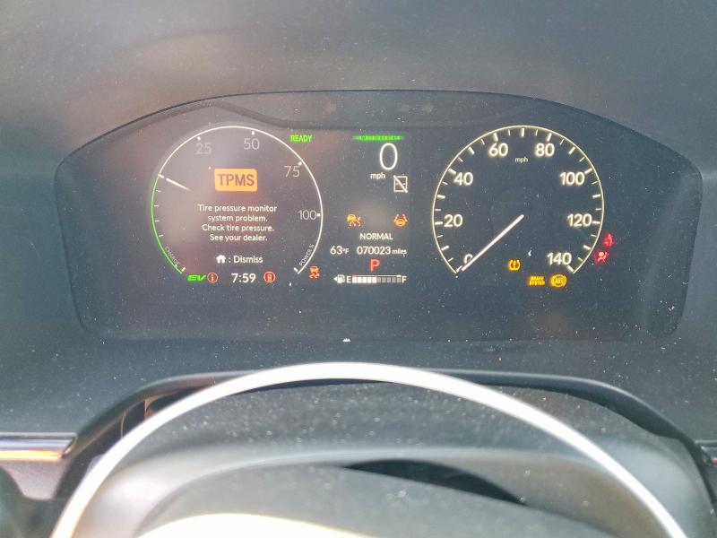 2025 Honda Cr-v VIN 7FARS5H87SE002183 COPART salvage auction — FRONT END, Salvage Title, sold $9,400 on 2026-07-24 (photo 9)