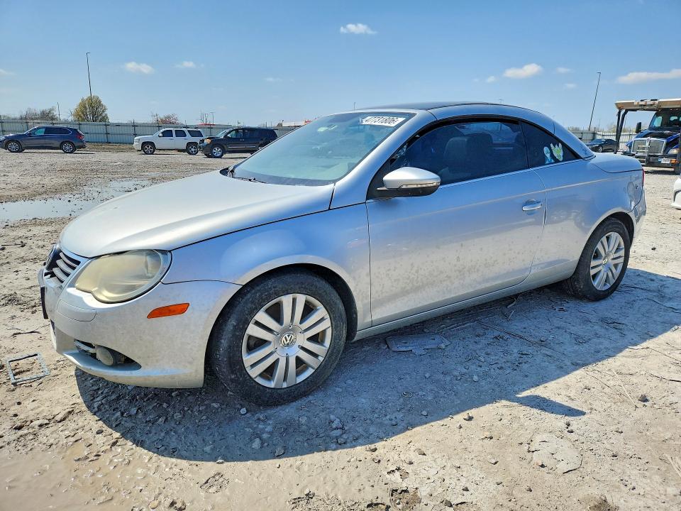 2011 Volkswagen Eos VIN WVWAA7AH6BV000234 COPART salvage auction — VANDALISM, Il - Salvage Certificate, sold $375 on 2026-07-06 (photo 1)