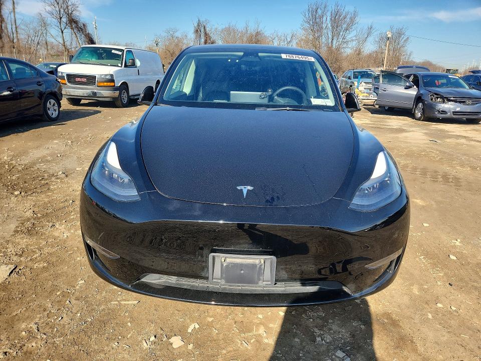 2023 Tesla Model y VIN 7SAYGDEE3PF607258 COPART salvage auction — REAR END, Id - Salvage Certificate Of Title, sold $12,600 on 2026-07-09 (photo 5)