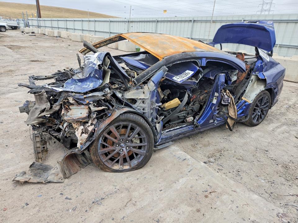 2022 Subaru Wrx VIN JF1VBAF68N9014660 COPART salvage auction — BURN, CO - PUBLIC - NONREPAIRABLE, sold $275 on 2026-07-27 (photo 1)