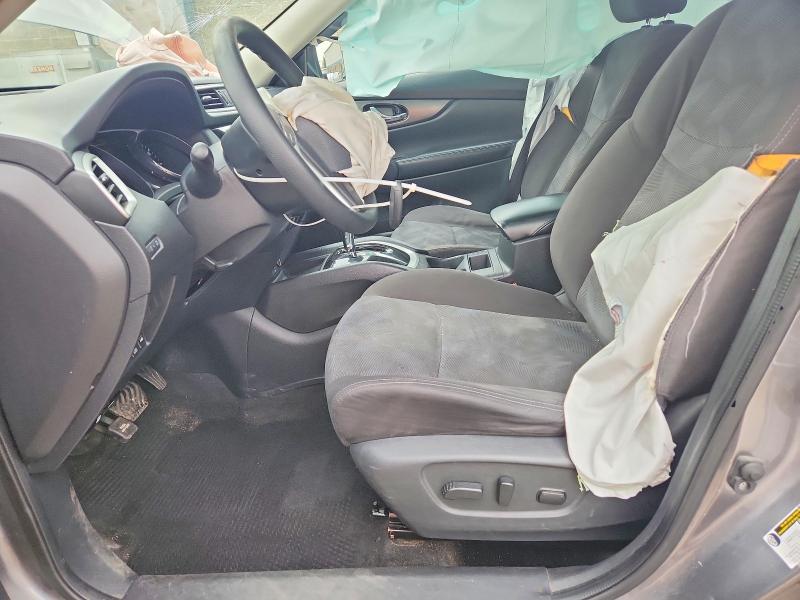 2016 Nissan Rogue VIN KNMAT2MV0GP700082 COPART salvage auction — FRONT END, Nh - Cert Of Title-Salvage, sold $650 on 2026-07-07 (photo 7)