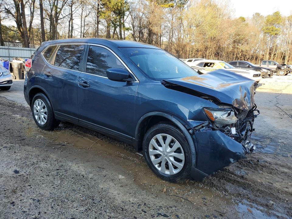 2016 Nissan Rogue VIN JN8AT2MT1GW024685 COPART salvage auction — FRONT END, Ga - Cert Of Title-Salvage, sold $325 on 2026-07-10 (photo 4)