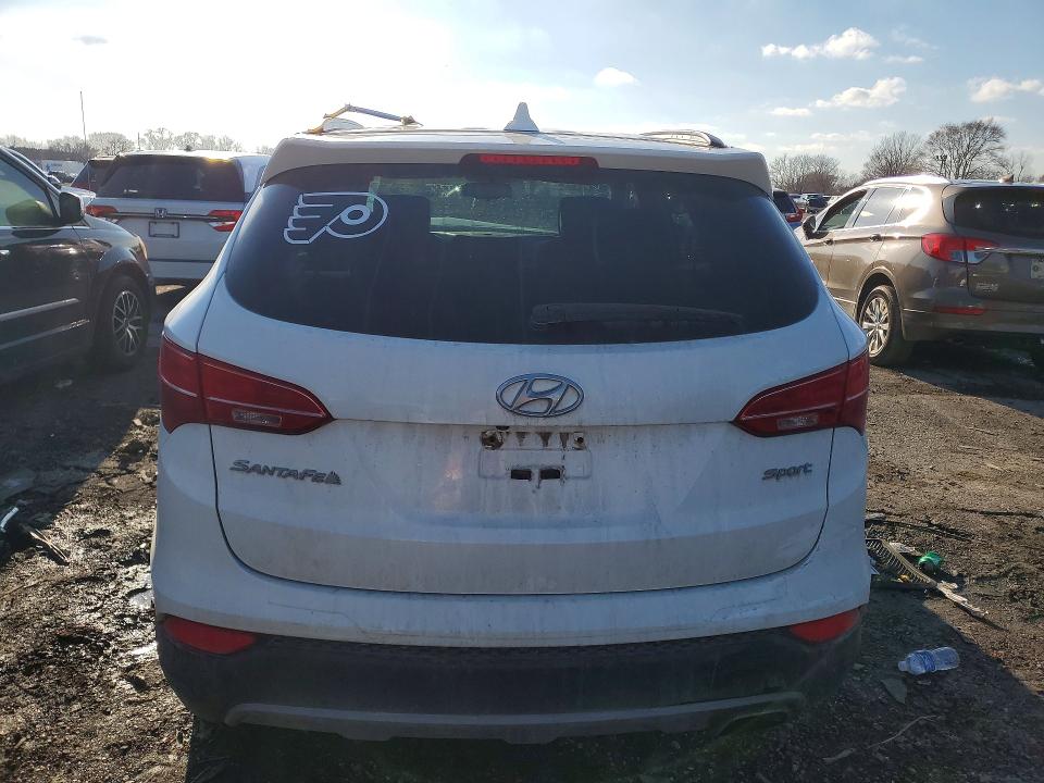 2016 Hyundai Santa fe VIN 5XYZU3LB3GG343805 COPART salvage auction — FRONT END, Id - Salvage Certificate Of Title, sold $2,150 on 2026-07-06 (photo 6)