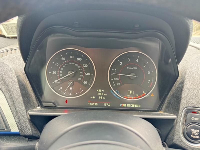 2015 BMW M2 VIN WBA1J9C56FV371511 COPART salvage auction — NORMAL WEAR, NJ - CERTIFICATE OF TITLE (P), sold $8,200 on 2026-07-31 (photo 8)