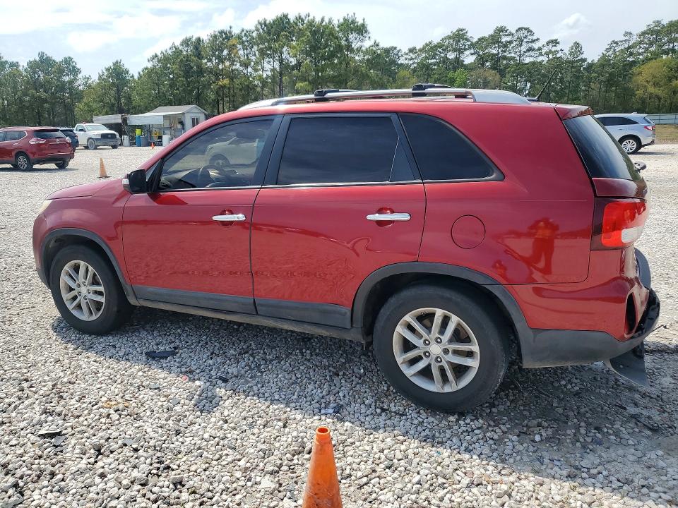 2014 Kia Sorento VIN 5XYKT3A68EG435063 COPART salvage auction — REAR END, Tx - Certificate Of Title, sold $2,200 on 2026-07-31 (photo 2)
