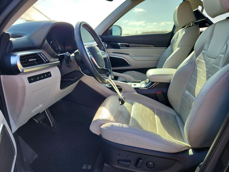 2022 Kia Telluride VIN 5XYP5DHC1NG293575 COPART salvage auction — FRONT END, Tx - Salvage Vehicle Title, sold $7,500 on 2026-07-20 (photo 7)