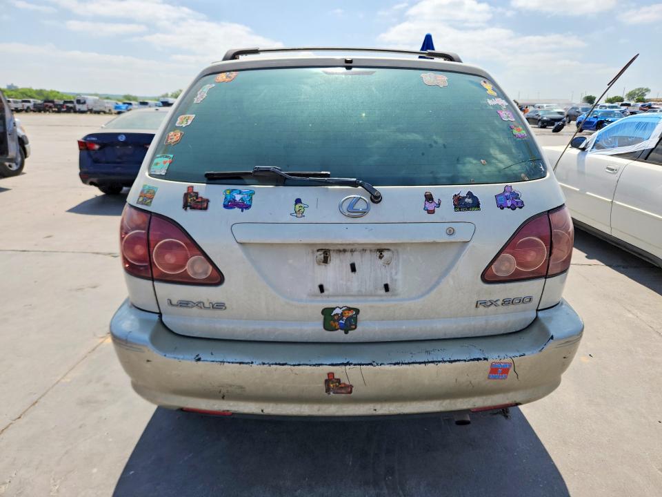 2000 Lexus Rx 300 VIN JT6GF10U7Y0081670 COPART salvage auction — FRONT END, Tx - Certificate Of Title, sold $475 on 2026-07-30 (photo 6)