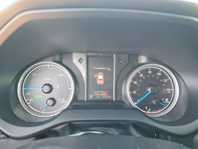 2022 Toyota Venza VIN JTEAAAAH8NJ110464 COPART salvage auction — HAIL, In - Cert Of Title-Salvage Title, sold $11,700 on 2026-07-13 (photo 9)
