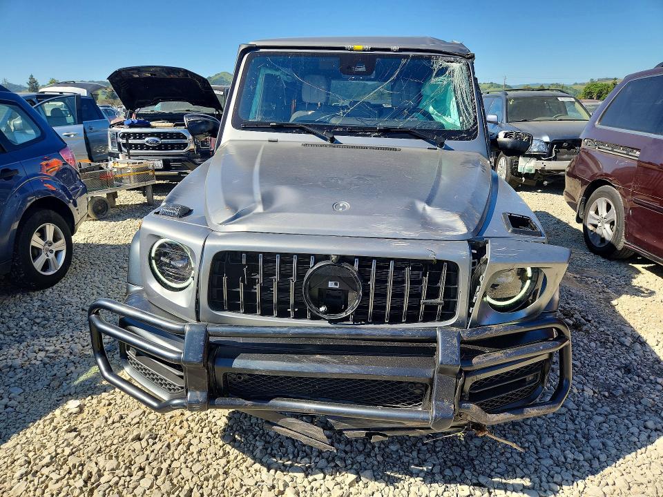 2021 Mercedes-benz G-class VIN W1NYC7HJ3MX381137 COPART salvage auction — ROLLOVER, Ca - Non-Repairable Vehicle Cert, sold $80,500 on 2026-07-28 (photo 5)