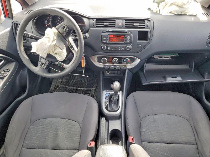 2013 Kia Rio VIN KNADM4A34D6121779 COPART salvage auction — FRONT END, Salvage Title, sold $325 on 2026-07-23 (photo 8)