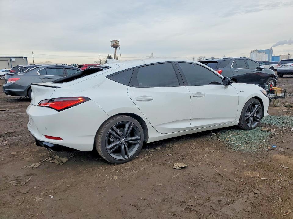 2024 Acura Integra VIN 19UDE4H69RA025054 COPART salvage auction — HAIL, IN - CERT OF TITLE-SALVAGE TITLE, sold $13,000 on 2026-07-20 (photo 3)