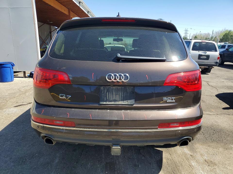2014 Audi Q7 VIN WA1LGAFE4ED014169 COPART salvage auction — FRONT END, Co - Salvage Title, sold $4,150 on 2026-07-16 (photo 6)