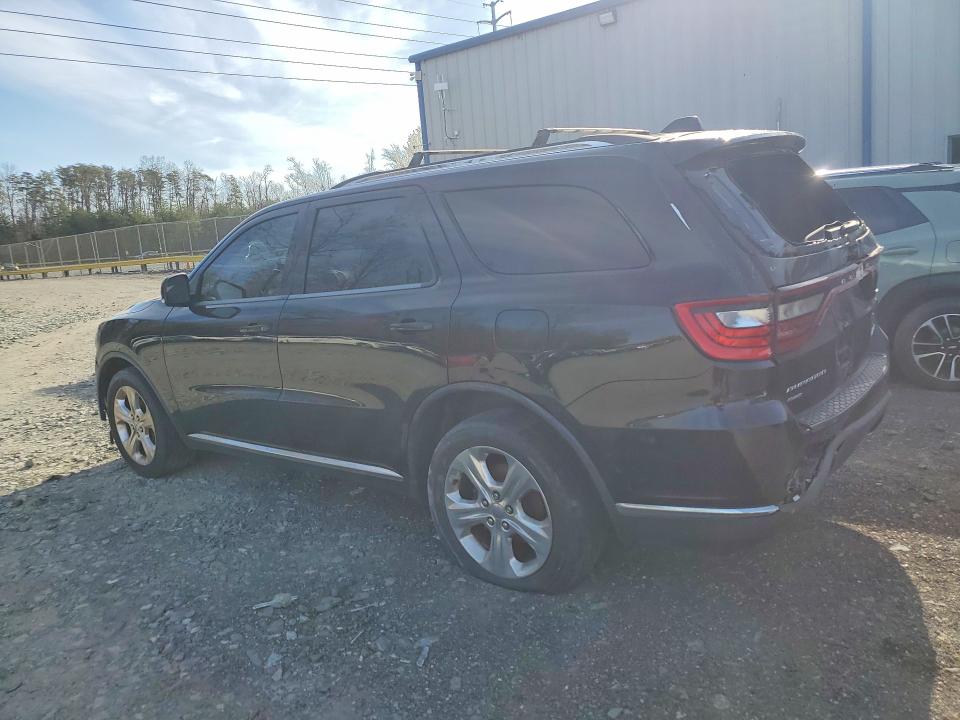 2014 Dodge Durango VIN 1C4RDJDGXEC520690 COPART salvage auction — REAR END, Wv - Certificate Of Title, sold $725 on 2026-07-02 (photo 2)