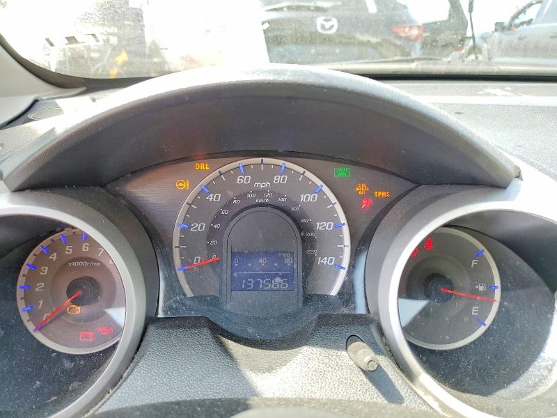 2012 Honda Fit VIN JHMGE8H32CC028705 COPART salvage auction — FRONT END, Ca - Salvage Certificate, sold $80 on 2026-07-28 (photo 9)